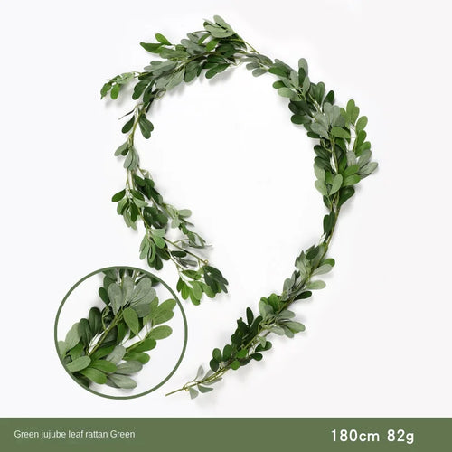 artificial eucalyptus garland for decoration and crafts - vue 11 sur 16