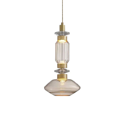 Italian designer glass pendant light for elegant interiors - vue 12 sur 12