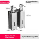 stainless steel accessories for modern soap dispensers
