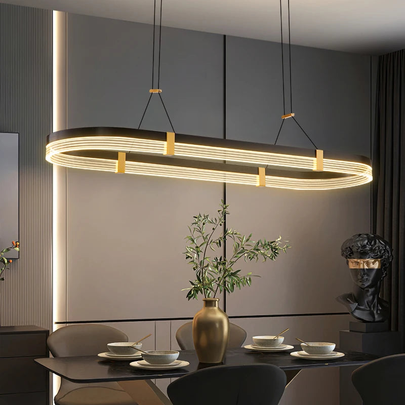 Modern LED pendant for elegant interior decoration