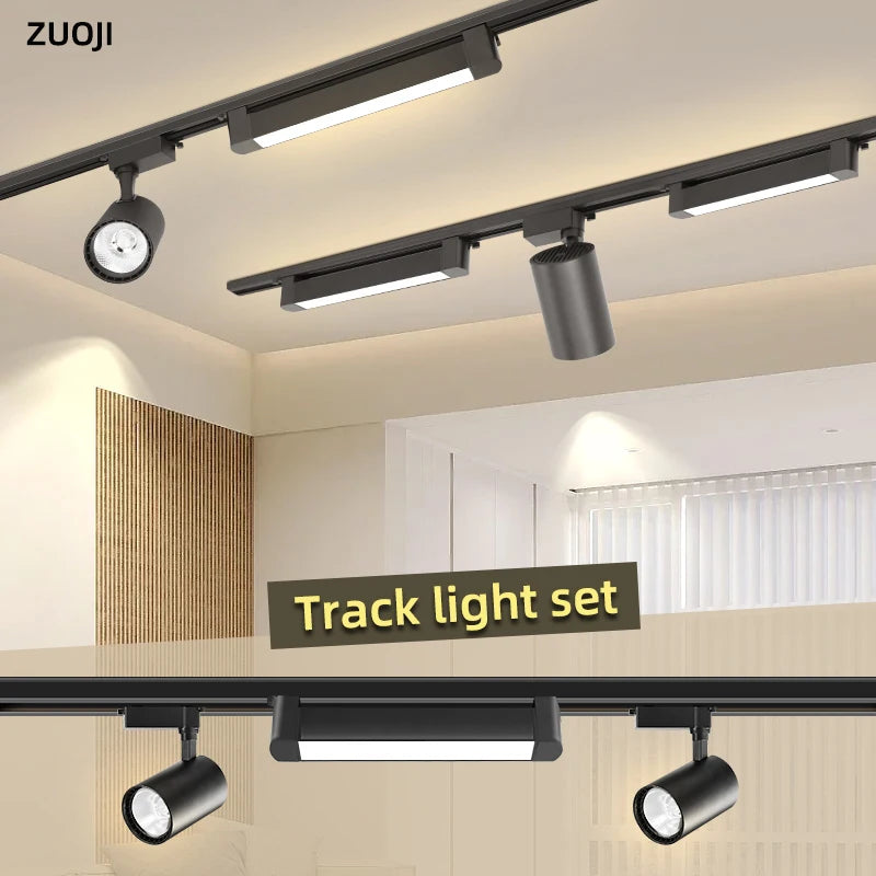 Led track spotlight for shop lighting