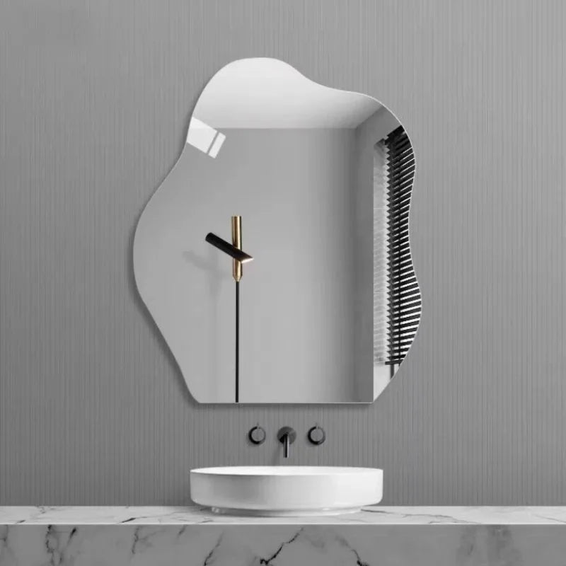 Shatterproof decorative acrylic cloud wall mirror for interiors