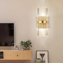 Luxurious crystal wall lamp for interior decoration