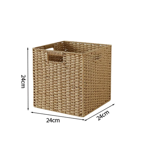 Wicker picnic basket for versatile storage - vue 12 sur 21