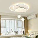 Minimalist ceiling light with hanging bubble and cloud chandelier