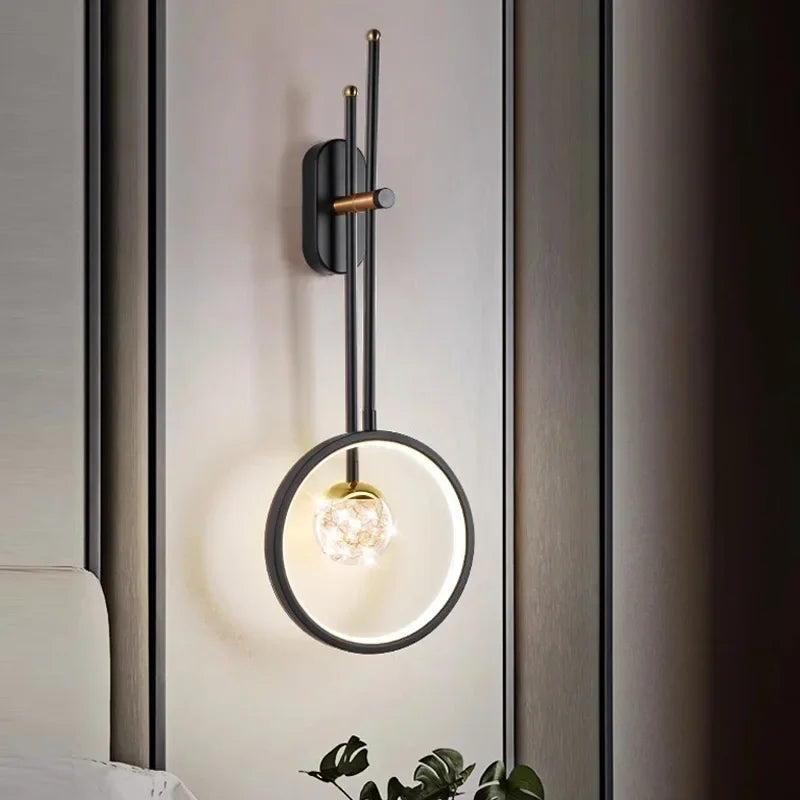Modern LED wall light for stylish interior decor