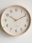 modern wooden wall clock creative home decoration