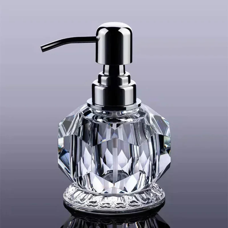 glass bottle for disinfectant and soap dispenser