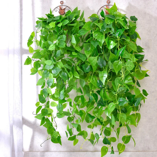 Artificial hanging plants for indoor and outdoor decor - vue 2 sur 14