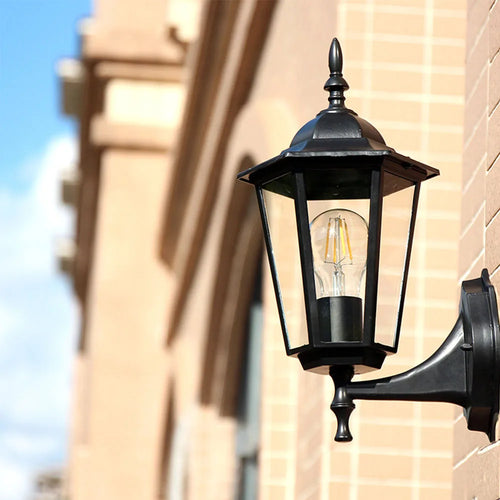Waterproof outdoor wall light for garden and balcony - vue 7 sur 7