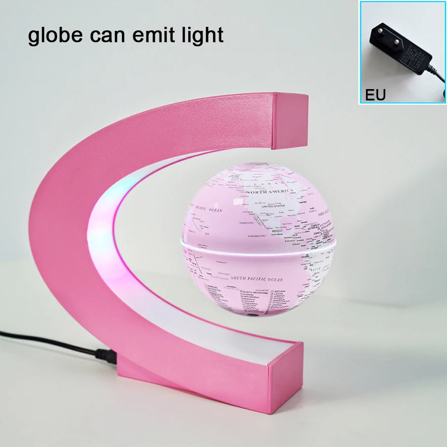 3d magnetic levitation globe with light autorotation - vue 12 sur 16