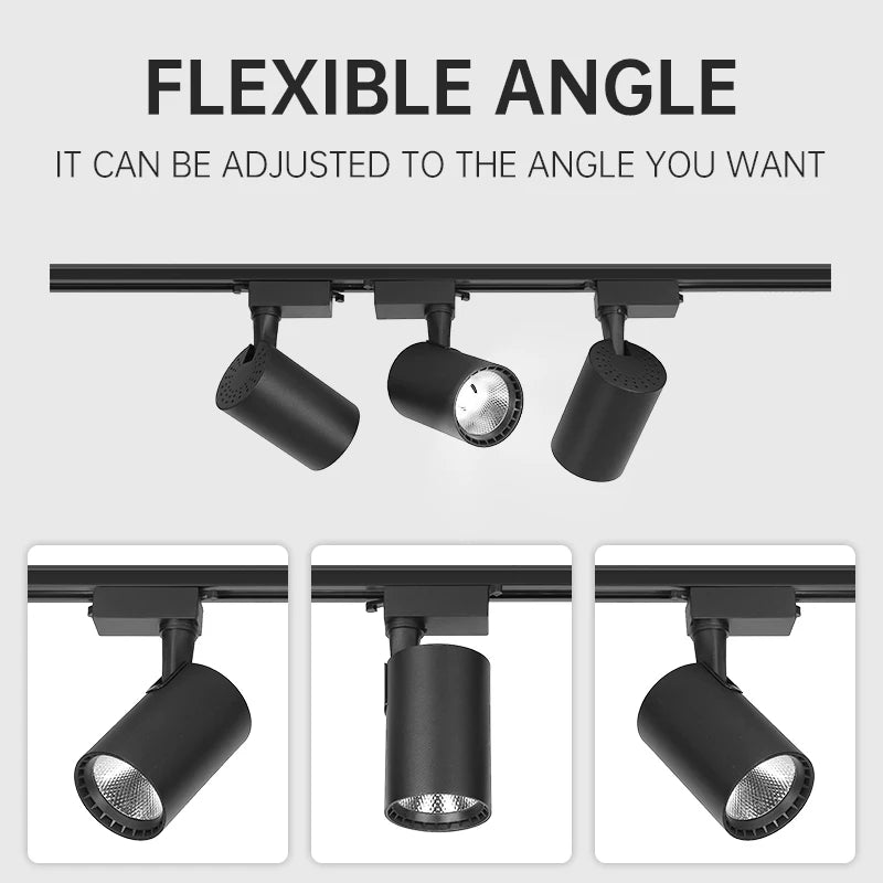 Led track lighting for interior decoration and ambient lighting - vue 10 sur 18