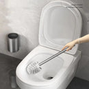 Wall-mounted aluminium cleaning brush with no dead angle