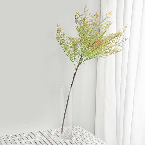 Large artificial nandina branches tropical palm for interior decoration - vue 6 sur 6