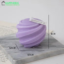 decorative swirl scented candles aesthetic aromatic for home