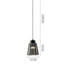 Trendy bottle-shaped LED chandelier for modern interiors