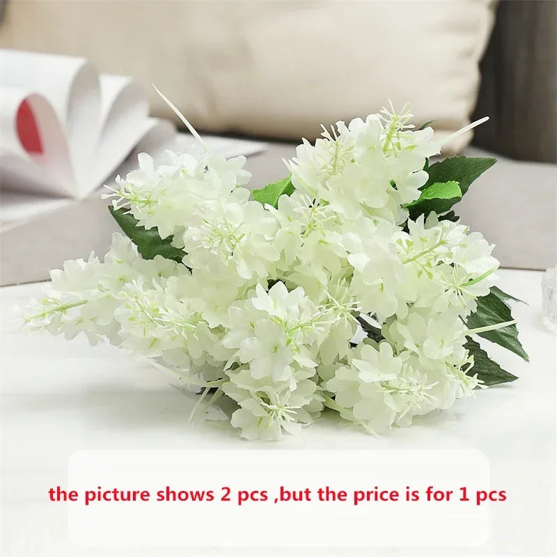 Artificial hyacinth bouquet for elegant floral decoration - vue 8 sur 13