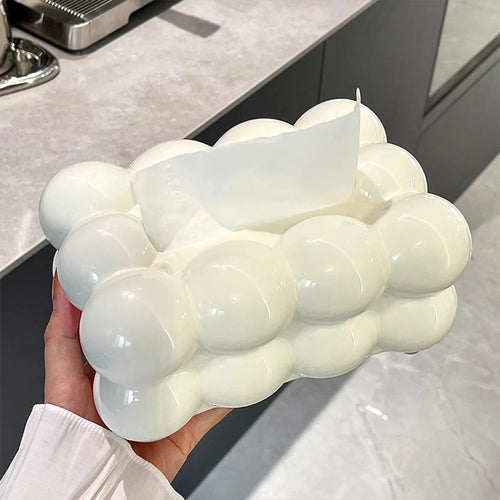 cloud tissue box for decoration and storage - vue 3 sur 8