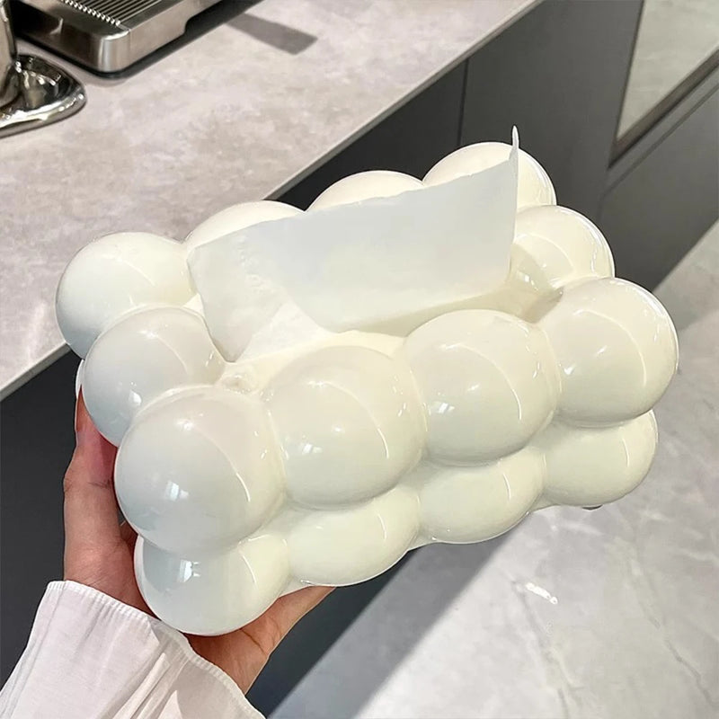 cloud tissue box for decoration and storage