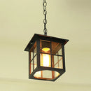 Vintage outdoor ceiling light european style for garden and courtyard