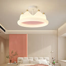 Romantic chandelier for modern little girl's bedroom