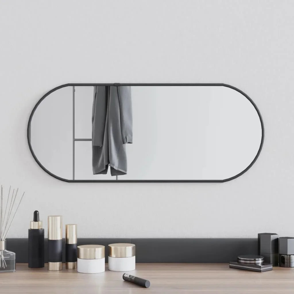 decorative oval wall mirror for an elegant interior - vue 7 sur 7