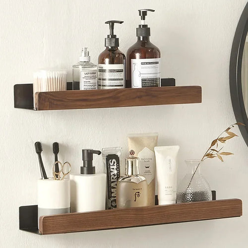 wooden bathroom hardware set - vue 6 sur 18