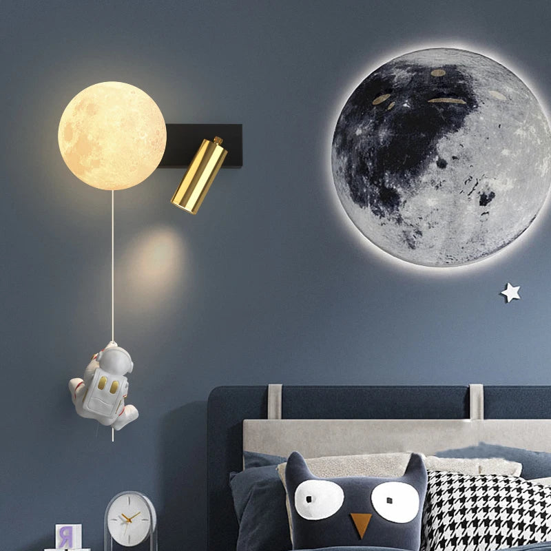 Modern two-head creative wall light for interiors
