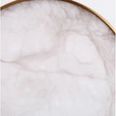Art deco marble and gold metal wall light