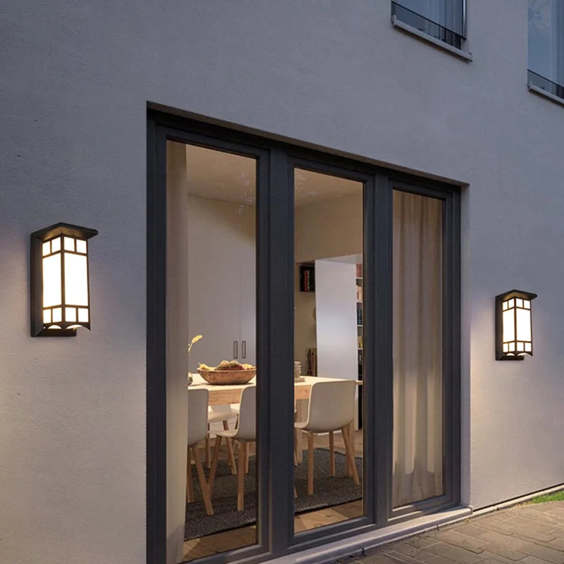 waterproof aluminum wall light for outdoor lighting