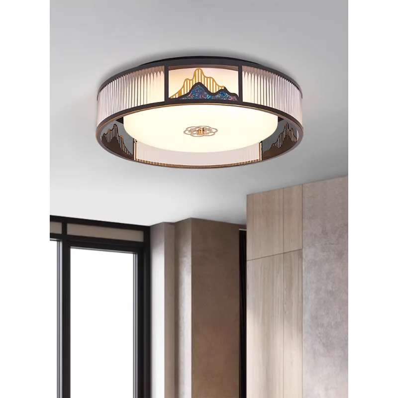 Antique Chinese style acrylic chandelier for indoor lighting