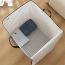 large capacity folding clothes storage bag with handle