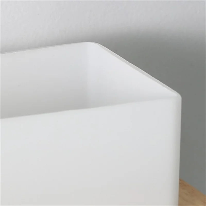 Modern wood and glass wall light decorative lighting - vue 5 sur 6