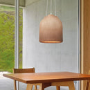 Designer wabi sabi LED pendant light for dining room, kitchen or bar