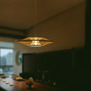 Artistic retro bamboo chandelier in Chinese style for decoration