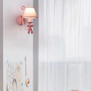 Cute decorative wall light for modern girl's bedroom