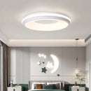 Modern LED ceiling light macaron remote dimming indoor decoration