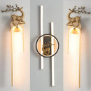 Chinese style copper wall light for indoor lighting