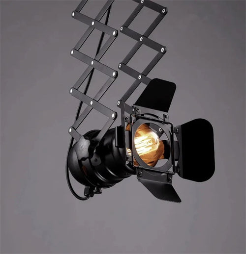 Vintage industrial style pendant light for café and restaurant - vue 3 sur 6