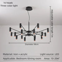 Artpad adjustable modern designer indoor decorative chandelier