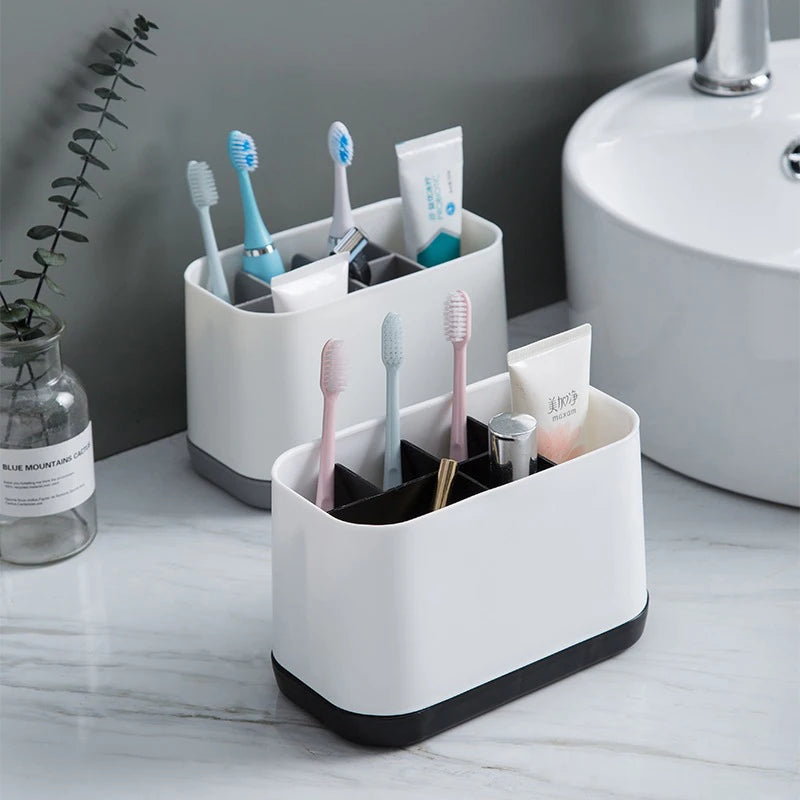 Multipurpose organiser for toothbrushes and bathroom accessories - vue 4 sur 8