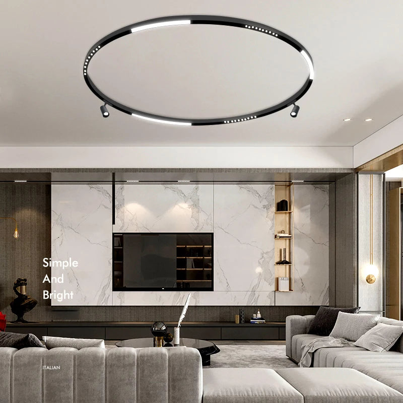 led magnetic track lighting suspended spotlight