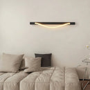 Acrylic tube LED wall light with modern stainless steel style