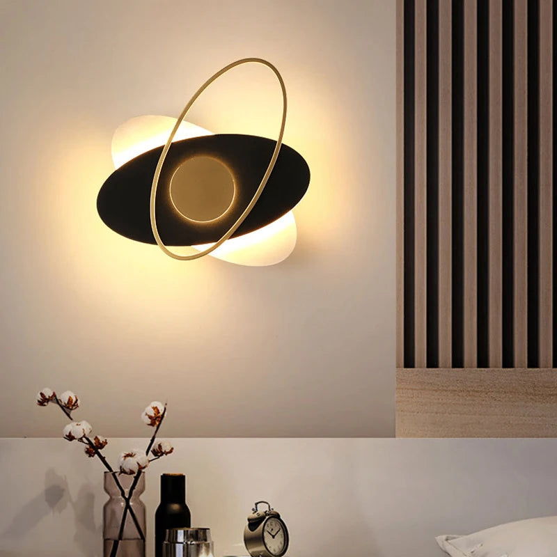 Modern LED wall light for hotel and home lighting - vue 4 sur 12