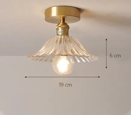 Modern glass ceiling light for bright indoor and outdoor spaces - vue 17 sur 30