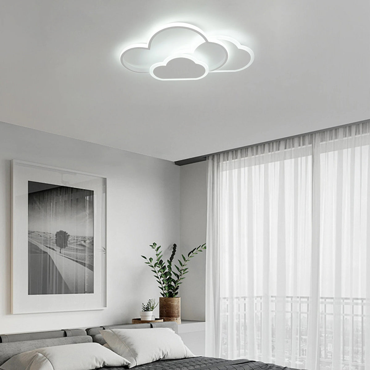 Cloud LED ceiling light modern lighting for children