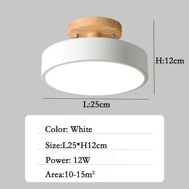 Modern creative LED ceiling light for interior decoration - vue 25 sur 25