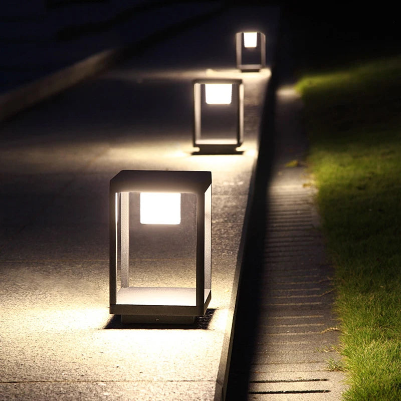 Led garden lamp for outdoor lighting in stock