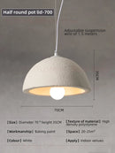 Nordic wabi sabi chandelier for interior decor and pendant lighting