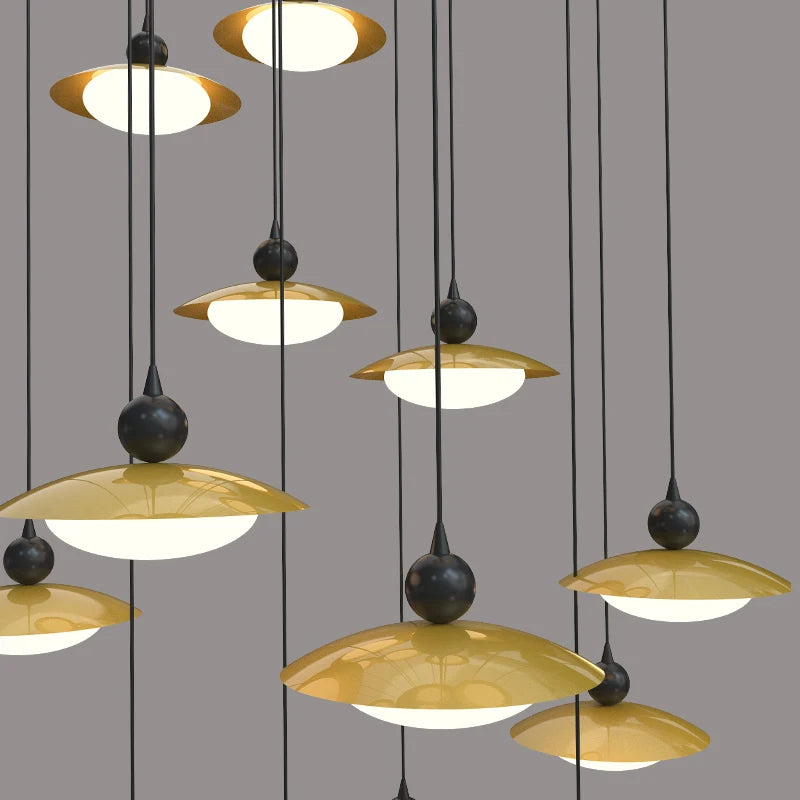 lustre design pour éclairage suspendu moderne 2023 - vue 5 sur 14